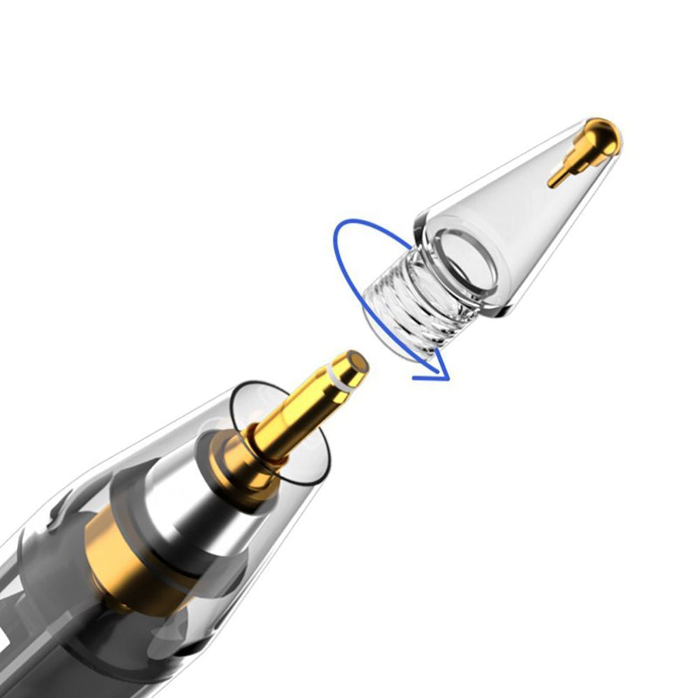Tech Protect Stylus Spidser Med 4 Klare Apple Blyanter