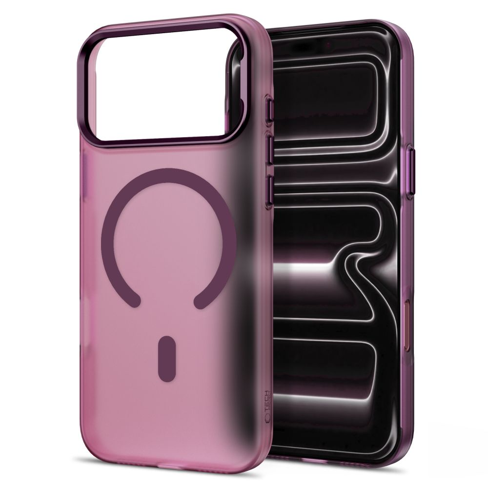 Tech Protect Magzero Magsafe Iphone 17 Pro Max / 18 Pro Max Mat Burgundy