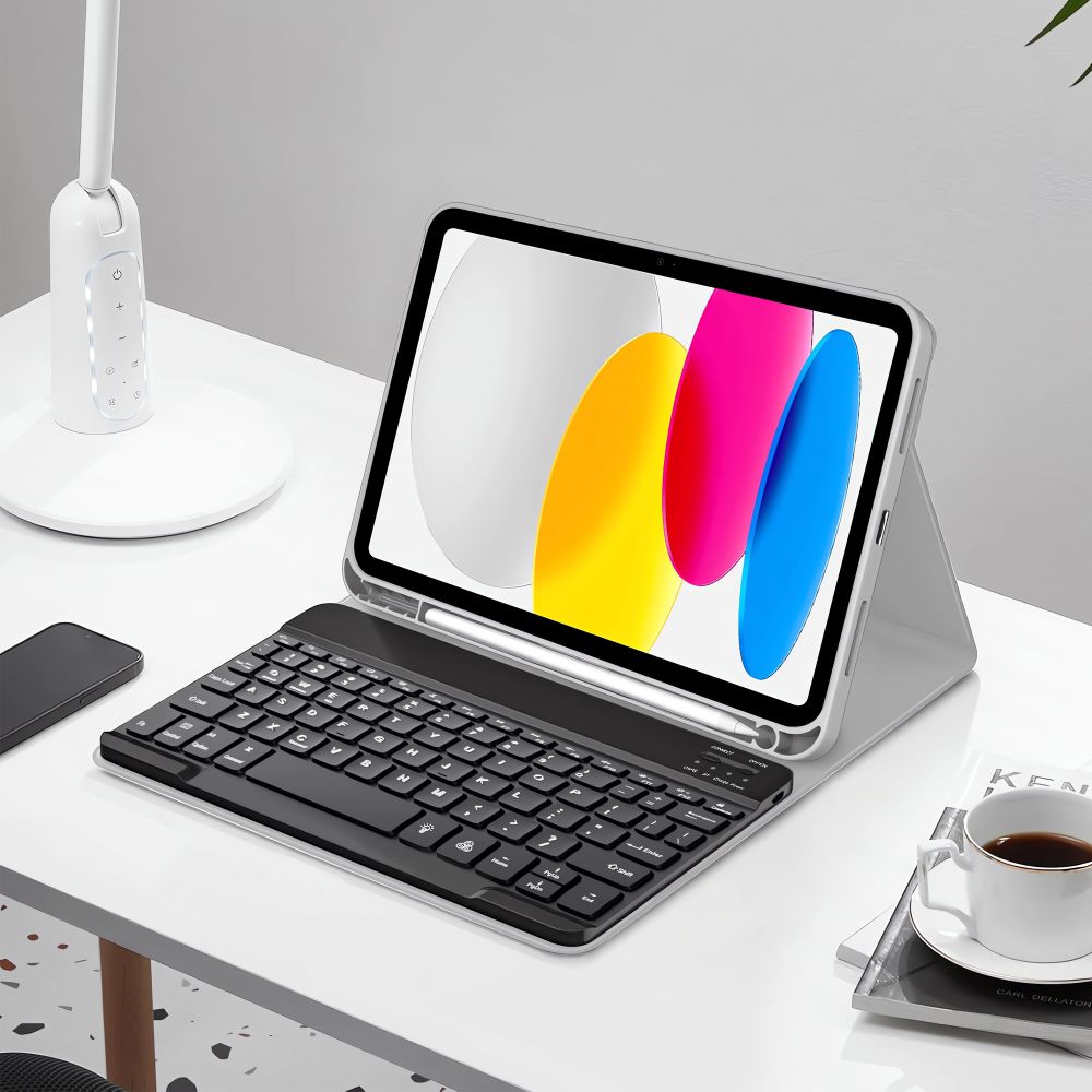 Tech Protect Sc Pen + Tastatur Ipad 10.9” 10/2022/11” 11/2025 Grå