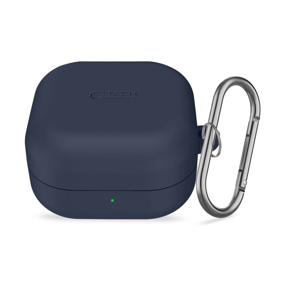 Tech Protect Silikonekrog Til Samsung Galaxy Buds 4/4 Pro Marineblå