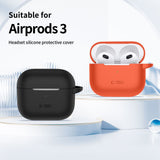 Tech Protect Silikonekrage Til Apple Airpods, 3 Olivengrønne