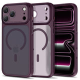 Tech Protect Magprime Magsafe Cc Iphone 17 Pro / 18 Pro Mat Burgundy