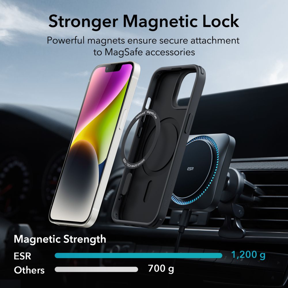 Esr Ch Halolock Magsafe Iphone 14 Plus / 15 Plus Sort