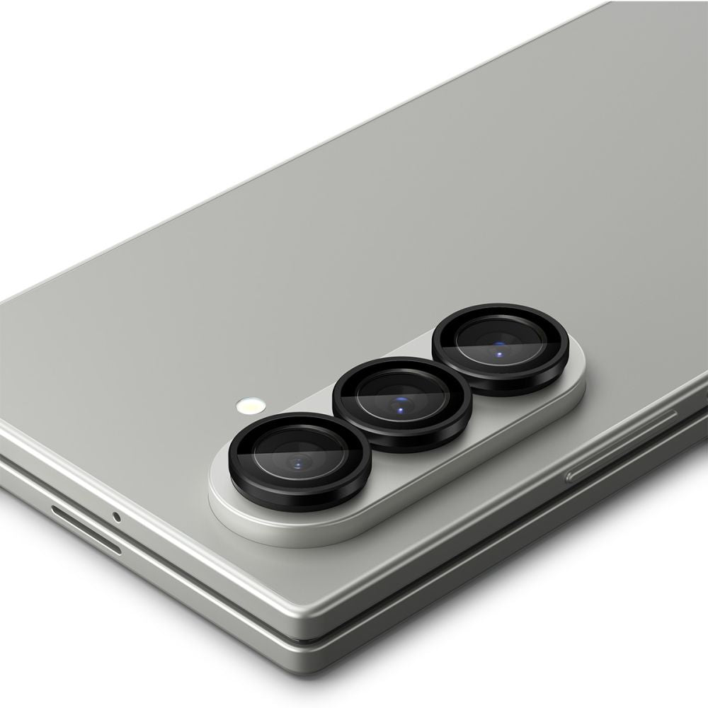 Kamera Beskyttelse Spigen Optik Pro Hd Glas.Tr ”Ez Fit” Camera Protector 2 Pack Galaxy Z Fold 7/8 Ultra Sort