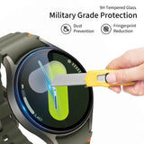 Hærdet Glas Tech Protect Glass Fit+ 2 Pack Samsung Galaxy Watch 8 Classic (46 Mm) Clear
