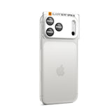 Kamera Beskyttelse Spigen Optik Pro Xl Glas.Tr ”Ez Fit” Kamera Beskyttelse Iphone 17 Pro Max Silver
