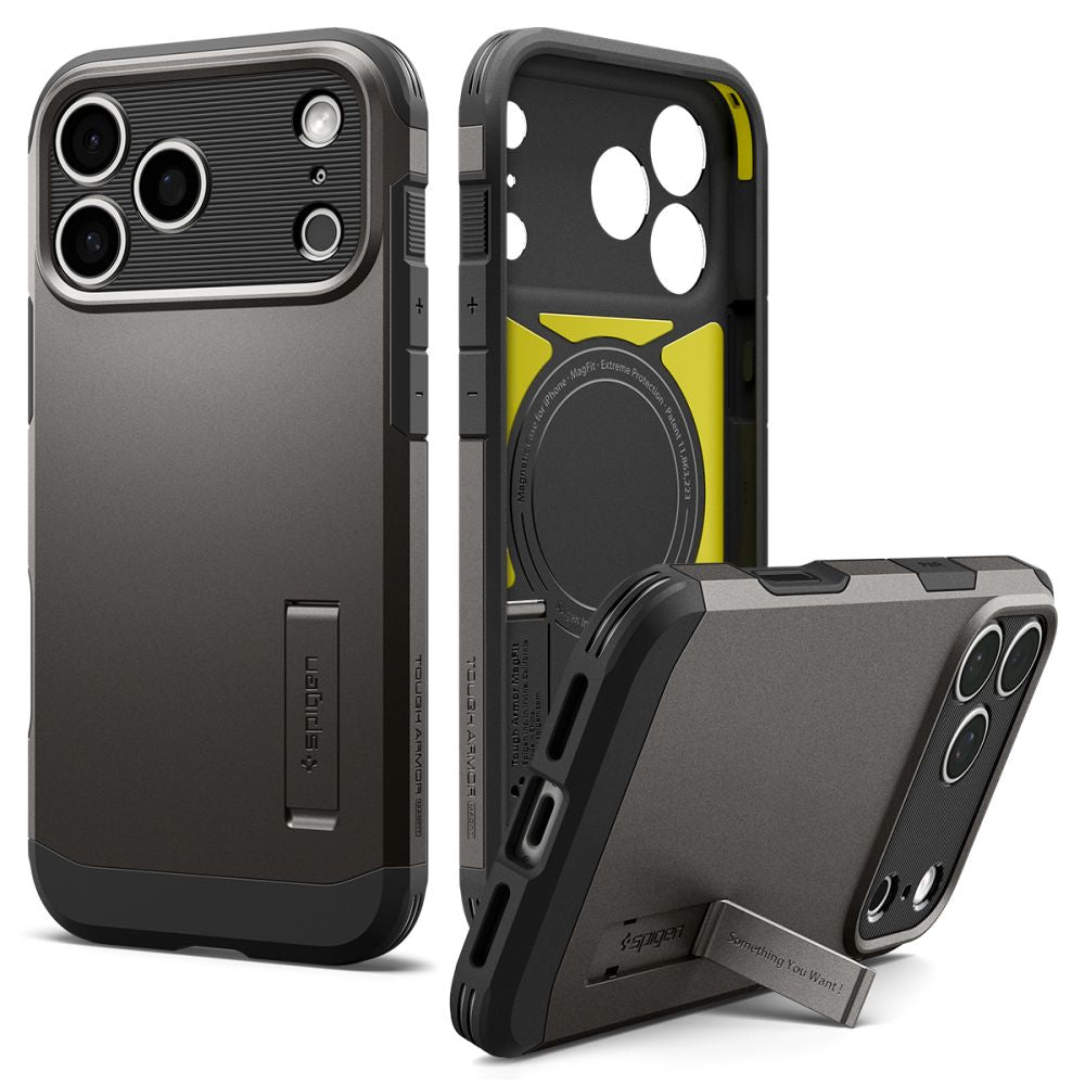 Spigen Tough Armor T Magsafe Iphone 17 Pro Max / 18 Pro Max Gunmetal