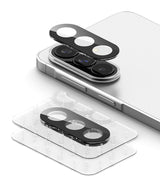 Kamera Beskyttelse Ringkamera Fuld Dækning 2 Pak Galaxy A37 / A57 5 G Sort