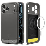 Spigen Rugged Armor Magsafe Iphone 17 Pro / 18 Pro Grå