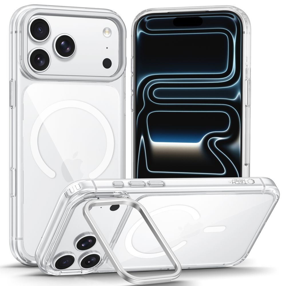 Tech Protect Magstand Magsafe Cc Iphone 17 Pro / 18 Pro Clear