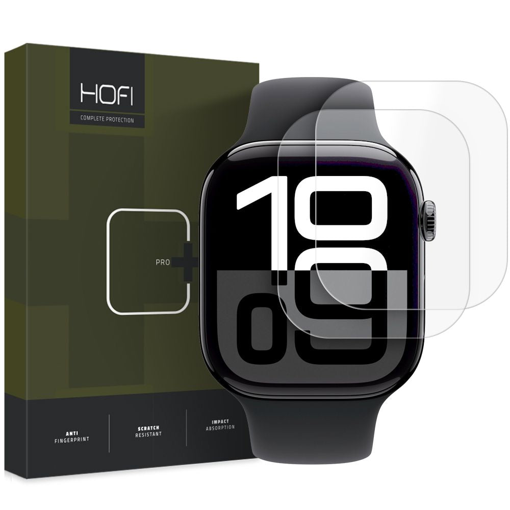 Hydrogelfilm Hofi Hydroflex Pro+ 2 Pak Apple Watch 10 / 11 (46 Mm) Klar