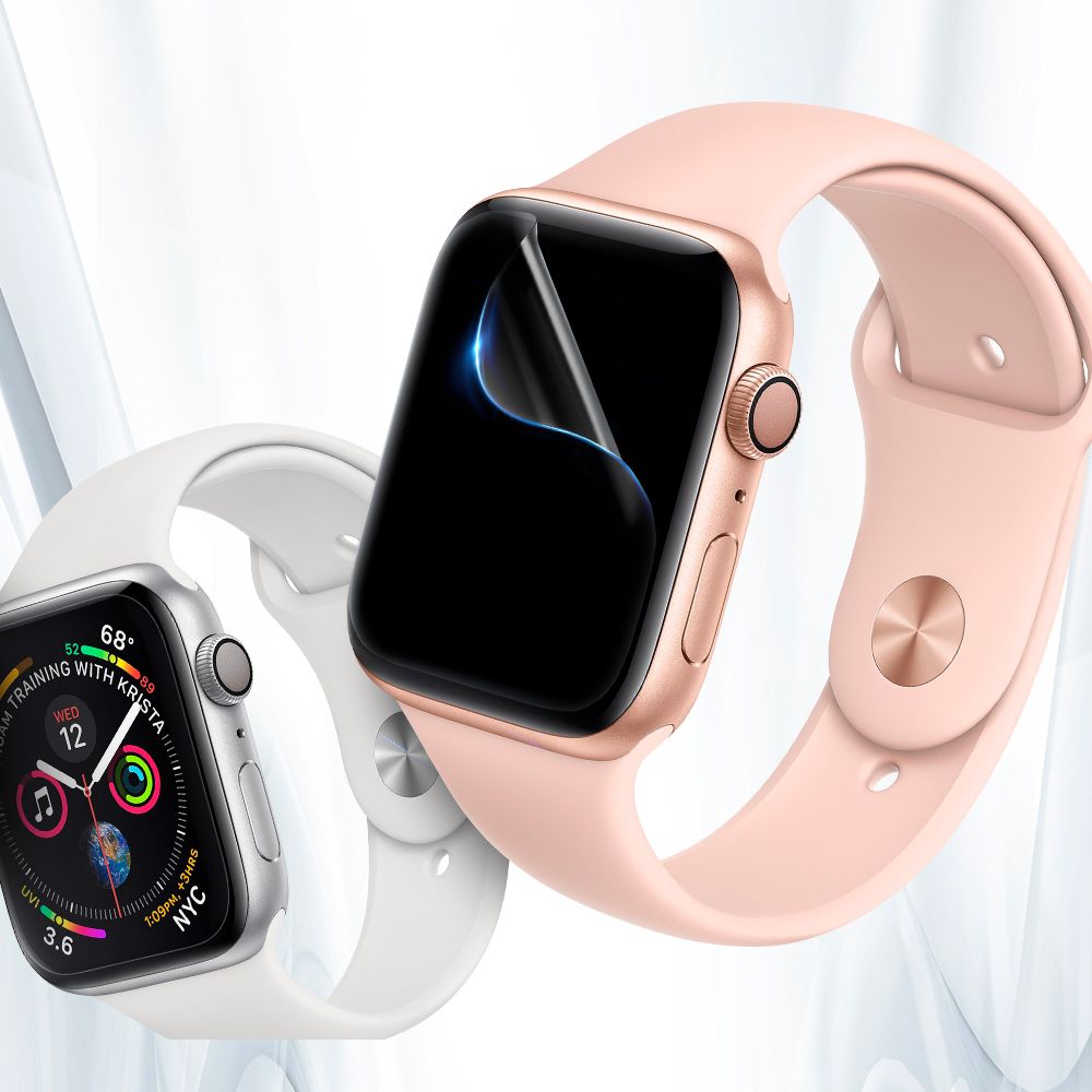 Beskyttelsesfolie Spigen Neo Flex 3 Pak Apple Watch 6 / 7 / 8 / 9 / Se 1 / 2 / 3 (40 / 41 Mm) Klar