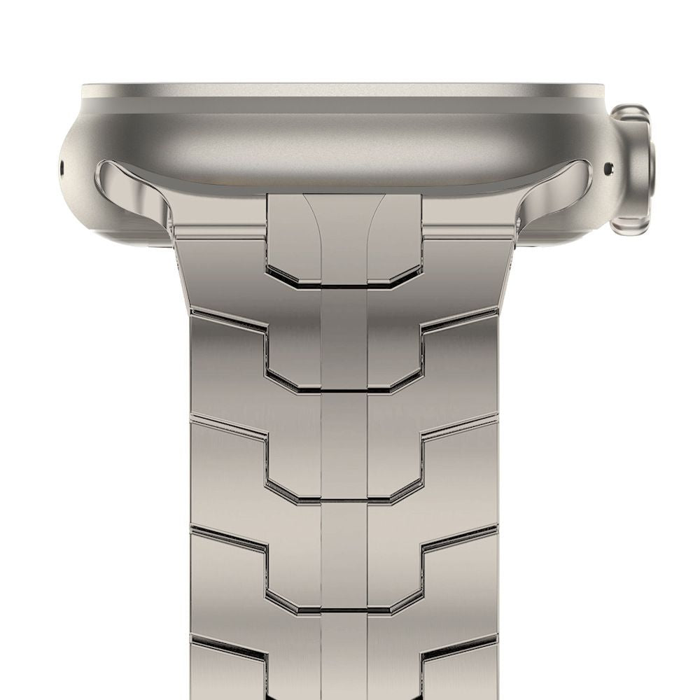 Tech Protect Rustfrit Linje Til Apple Watch 8 / 9 / 10 / 11 / Se / Ultra (44 / 45 / 46 / 49 Mm) Titanium