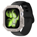 Spigen Rugged Armor V2 Apple Watch 10/11 (42 Mm) Dune Beige