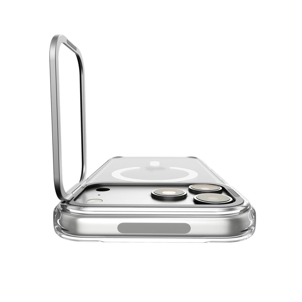 Spigen Ultra Hybrid Optik S Magsafe Iphone 17 Pro / 18 Pro Klar/Sølv