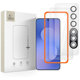 Hærdet Glas Tech Protect Easy Set+ 3 Pack Galaxy S25 Fe Clear