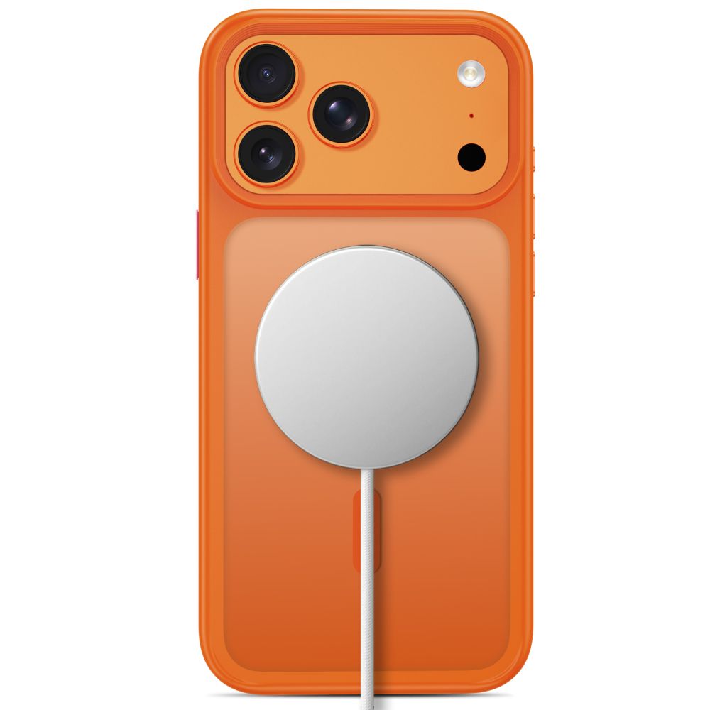 Tech Protect Magmat Magsafe Cc Iphone 17 Pro / 18 Pro Mat Cosmic Orange