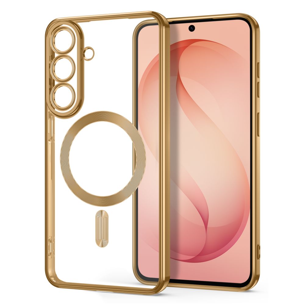 Tech Protect Magflex Magsafe Galaxy S26 Fe Shiny Gold