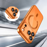 Tech Protect Magflex Magsafe Iphone 17 Pro Max Shiny Cosmic Orange