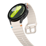 Tech Protect Silikone Sport Samsung Galaxy Watch 4 / 5 / 5 Pro / 6 / 7 / Fe Starlight