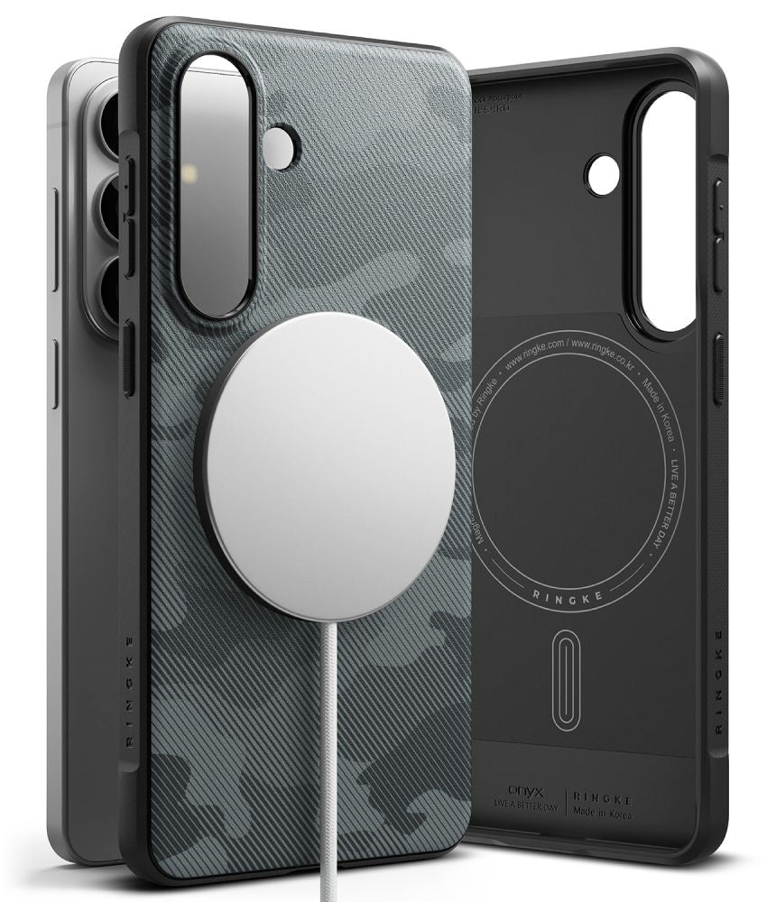 Ringke Onyx Magnetisk Magsafe Galaxy S26 Camo Sort