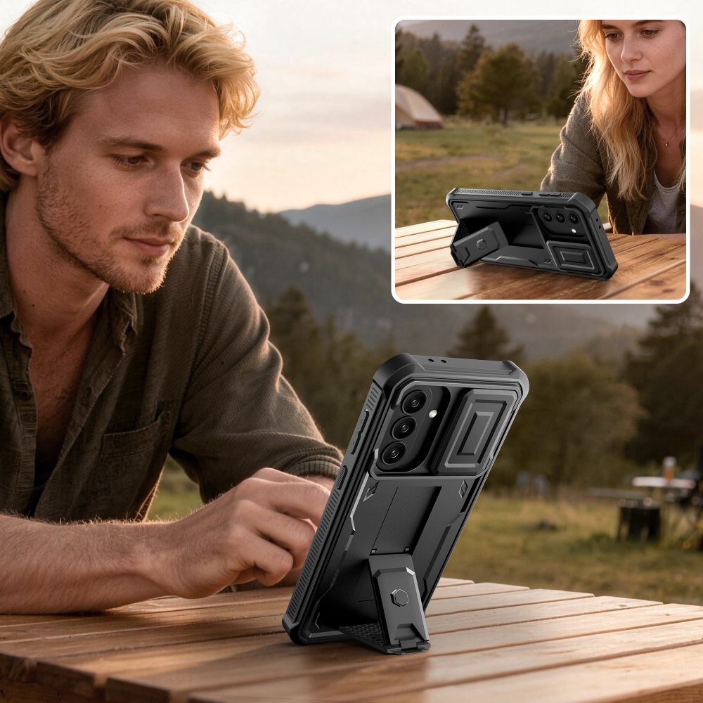 Tech Protect Kevlar Cam+ 2 Sæt Galaxy A36 / A37 5 G Sort