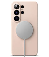 Ringke Silikone Magnetisk Magsafe Galaxy S26 Ultra Rosa Sand