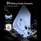 Esr Classic Hybrid Magsafe Iphone 17 Pro Max / 18 Pro Max Frosted Lysblå
