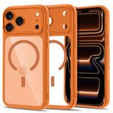 Tech Protect Magpeak Magsafe Cc Iphone 17 Pro / 18 Pro Cosmic Orange/Clear