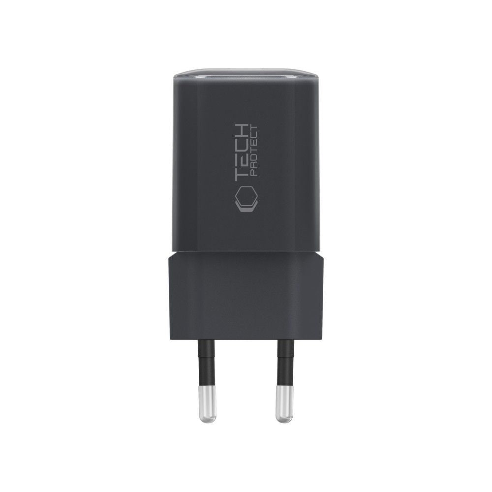 Tech Protect Ncm33 2 Port Netværksopladder Pd 33 W / Qc3.0 Sort