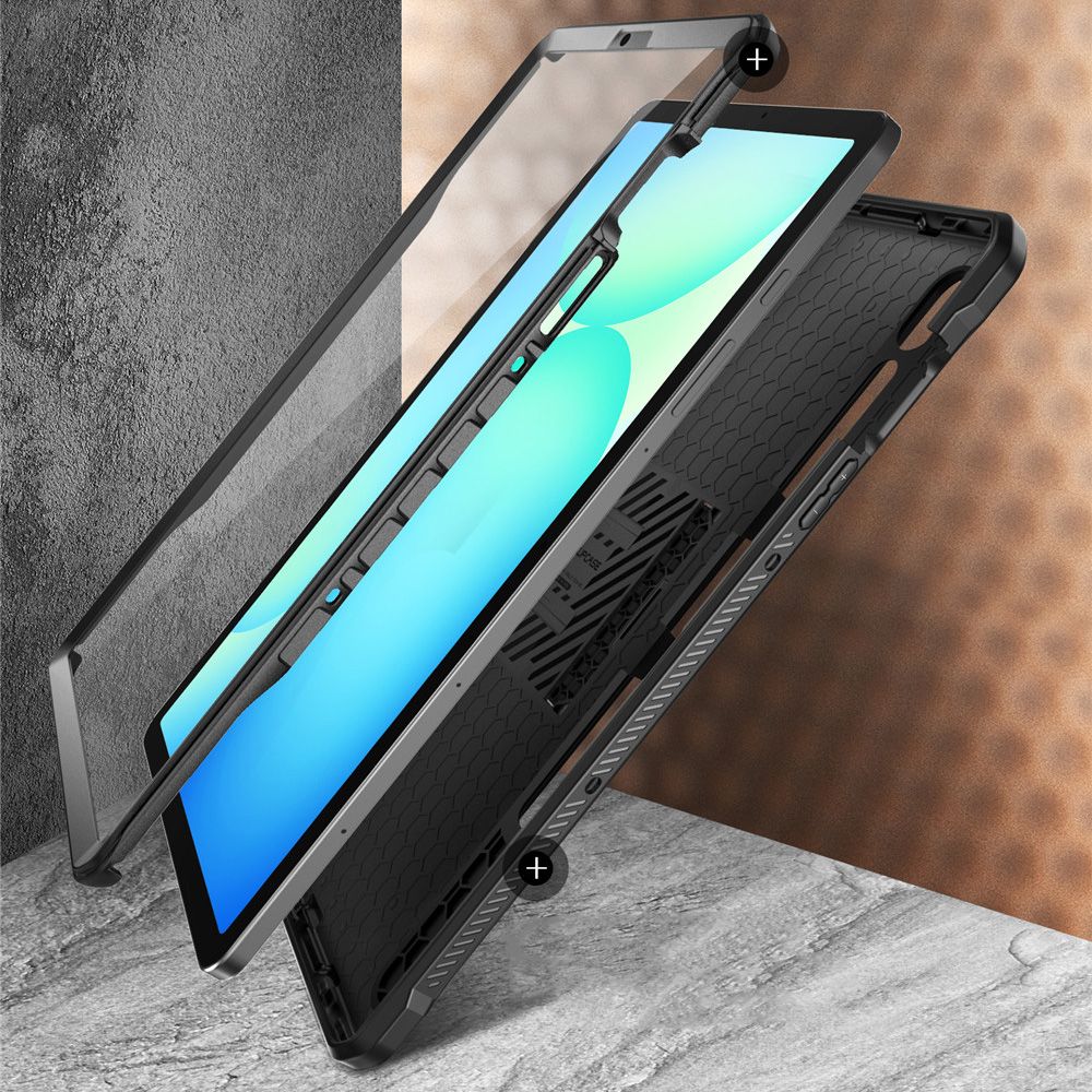 Supcase Unicorn Beetle Pro Galaxy Tab S9 11.0 / S9 Fe / S10 Fe / S10 Lite 10.9 X710 / X716 B / X510 / X516 B / X520 / X526 / X400 / X406 B Sort
