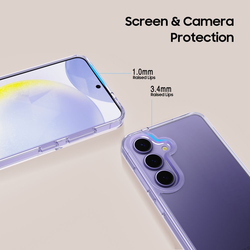 Tech Protect Flexair Hybrid Galaxy S25 Clear