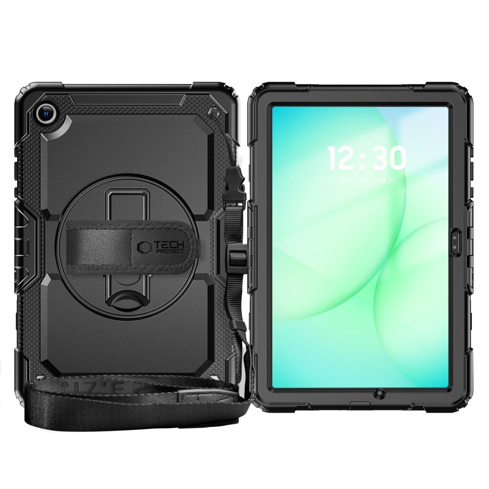 Tech Protect Solid 2 Sæt Galaxy Tab A9+ / A11+ Plus 11.0 X210 / X215 / X216 / X230 / X235 / X236 Sort