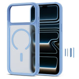 Tech Protect Magmat Magsafe Cc Iphone 17 Pro Max / 18 Pro Max Mat Lysblå