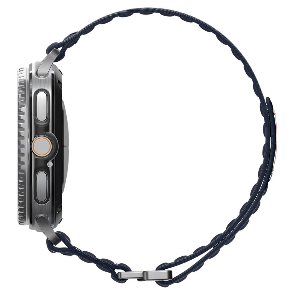 Spigen Wbf0 Band Til Samsung Galaxy Watch 8 / 9 / Classic (40 / 44 / 46 Mm) Marineblå