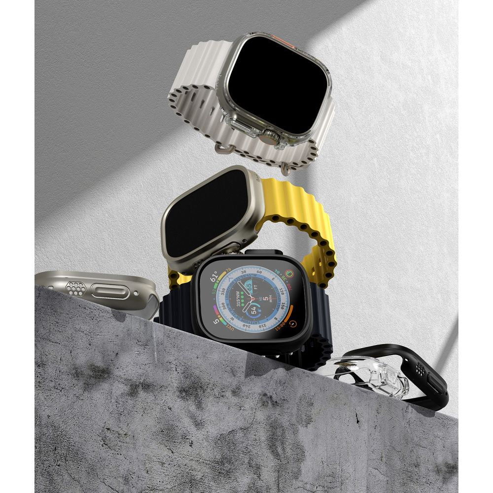 Ringke Slim 2 Pak Apple Watch Ultra 1 / 2 / 3 / 4 (49 Mm) Klar & Matsort
