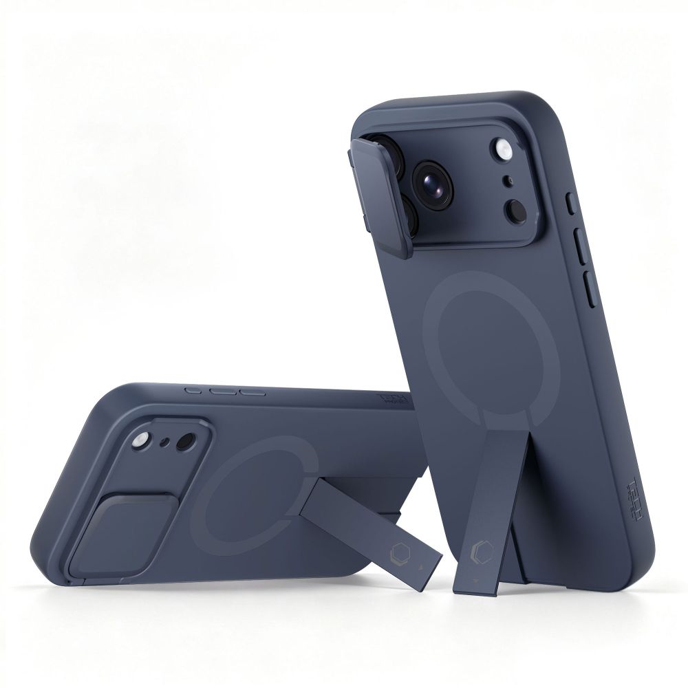 Tech Protect Kevlar Aura Magsafe Iphone 17 Pro Max / 18 Pro Max Marineblå