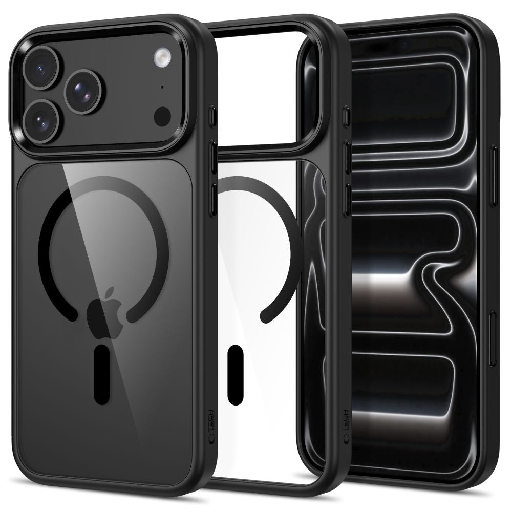 Tech Protect Magmat Magsafe Cc Iphone 17 Pro / 18 Pro Sort/Klar