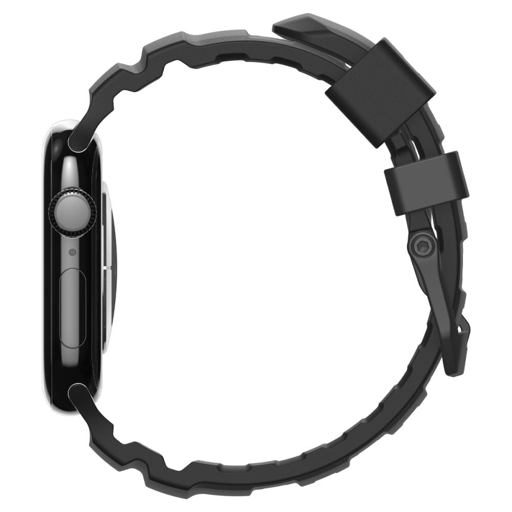 Spigen Wbs2 Remmen Til Apple Watch 8 / 9 / 10 / 11 / 12 / Se / Ultra (44 / 45 / 46 / 49 Mm) Sort