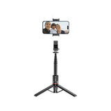 Tech Protect L05 S Bluetooth Selfie Stick Stativ & Led Lys Sort