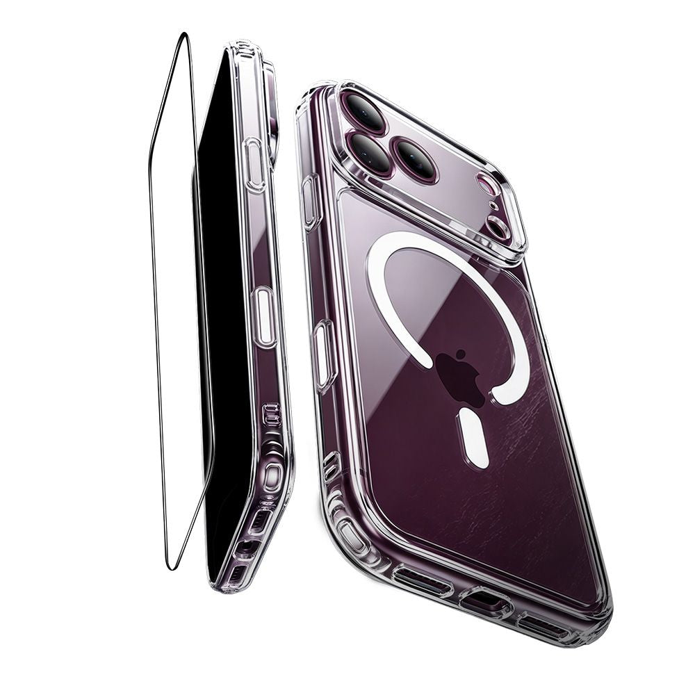 Esr Classic Hybrid Magsafe & Hærdet Glas Til Iphone 17 Pro Max / 18 Pro Max Klar