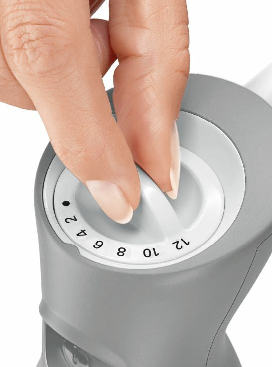 Bosch ErgoMixx MSM66120 Stavblender 600W Hvid, telegrå