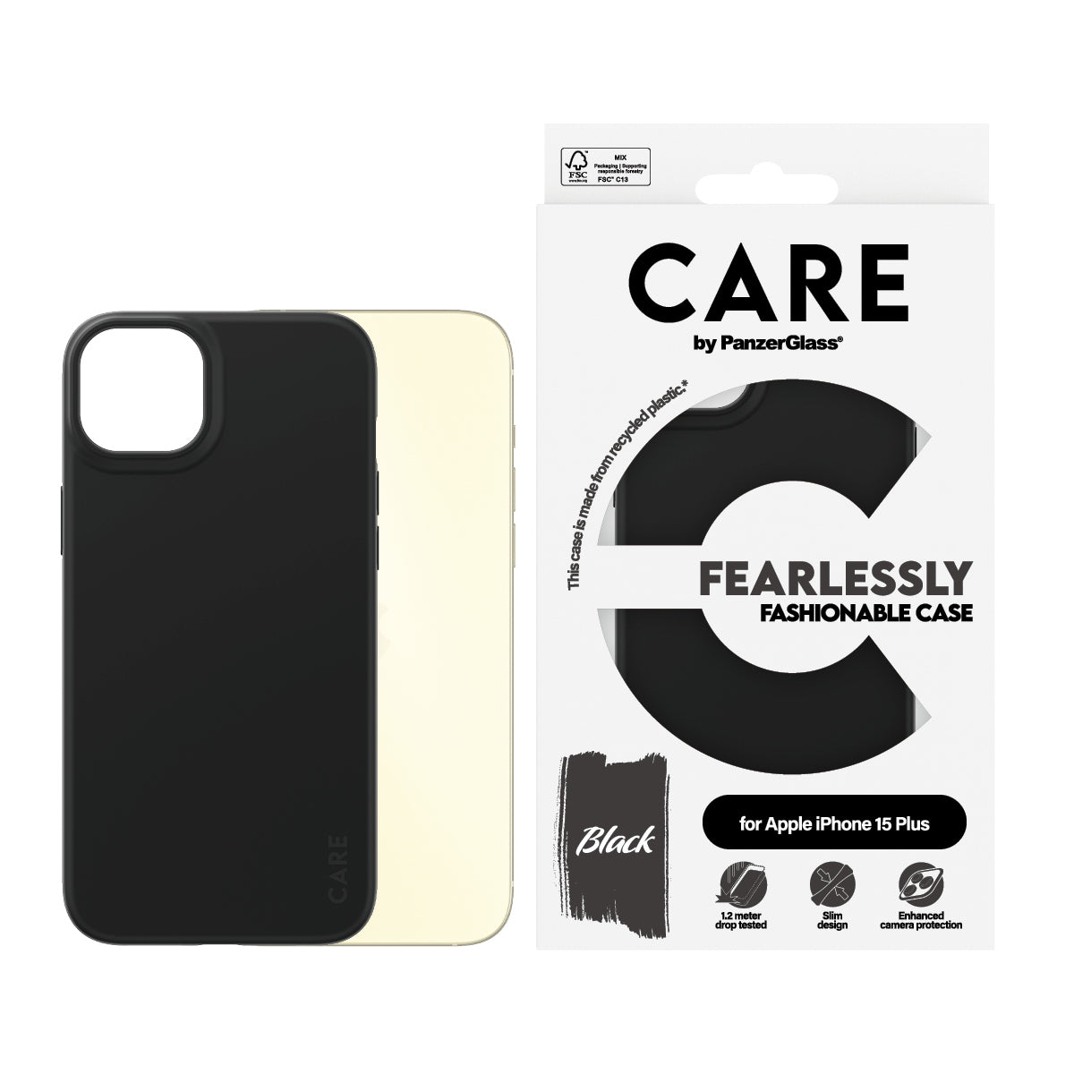 PanzerGlass CARE by ® Fashionable Case Sort iPhone 15 Plus