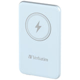 Verbatim Charge 'n' Go Lithium polymer (LiPo) 5000 mAh Trådløs opladning Blå