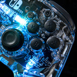 PDP Afterglow Sort, Transparent Gamepad Analog/digital Nintendo Switch, Nintendo Switch Lite, Nintendo Switch OLED