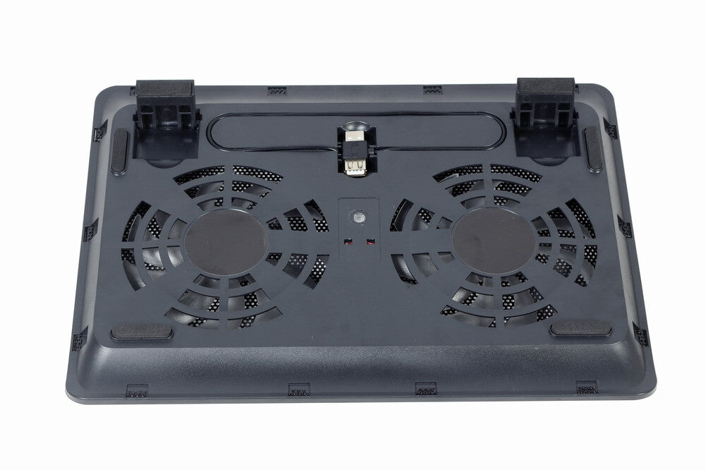 Gembird NBS-2F15-05 køling til laptop 39,6 cm (15.6") 1500 rpm Sort