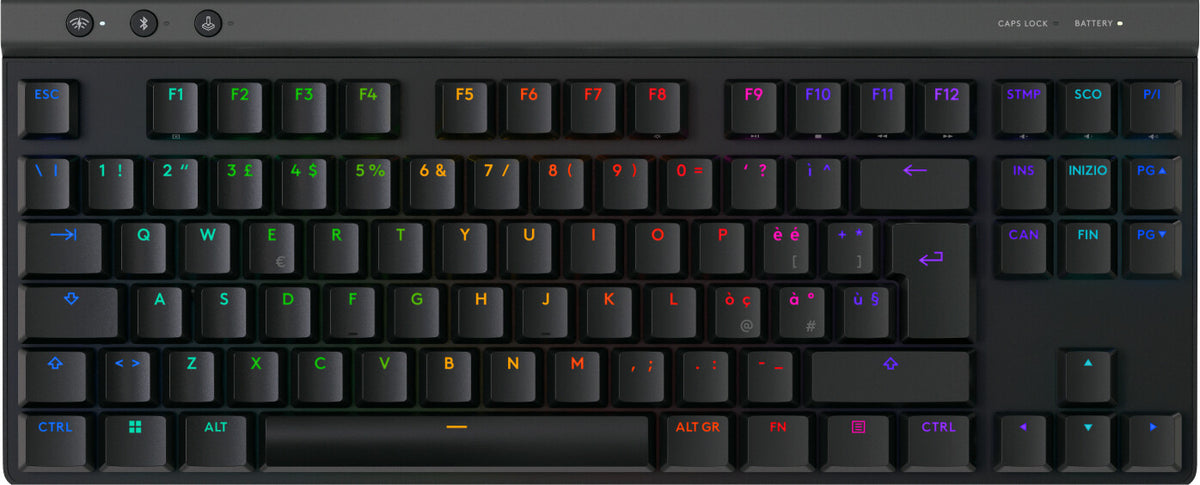 Logitech G G515 Tastatur Mekanisk LIGHTSYNC Trådløs Kablet