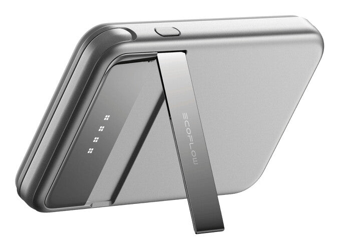 EcoFlow EF-RAPID5000-EU powerbank Lithium-Ion (Li-Ion) 5000 mAh Trådløs opladning Sølv