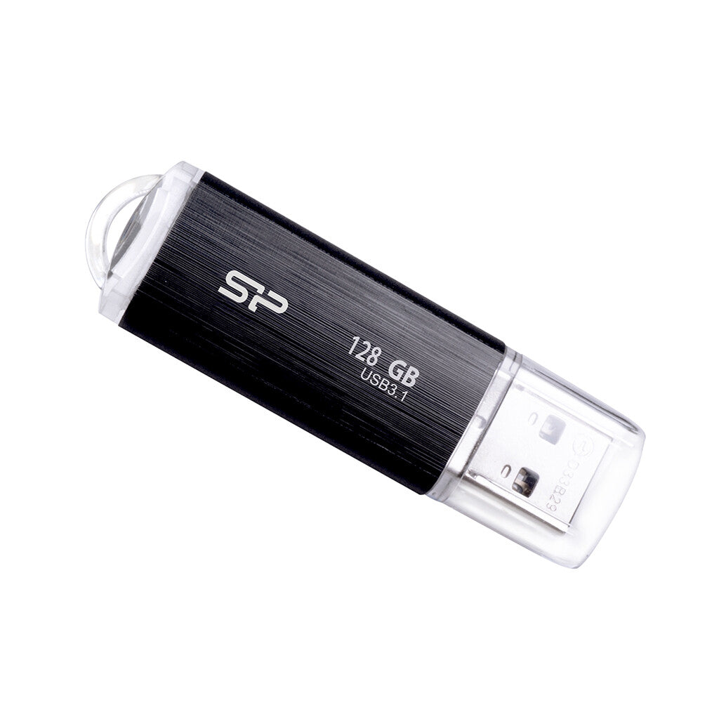 Silicon Power Blaze B02 USB-nøgle 128 GB USB Type-A 3.2 Gen 1 (3.1 Gen 1) Sort