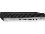 T1A HP EliteDesk 800 G5 Refurbished Intel® Core™ i5 i5-9500 8 GB DDR4-SDRAM 256 GB SSD Windows 11 Pro Mini PC Sort, Sølv